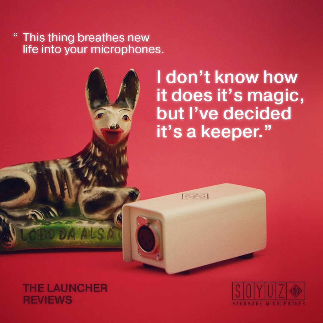 The Launcher: In-line Microphone Preamplifier