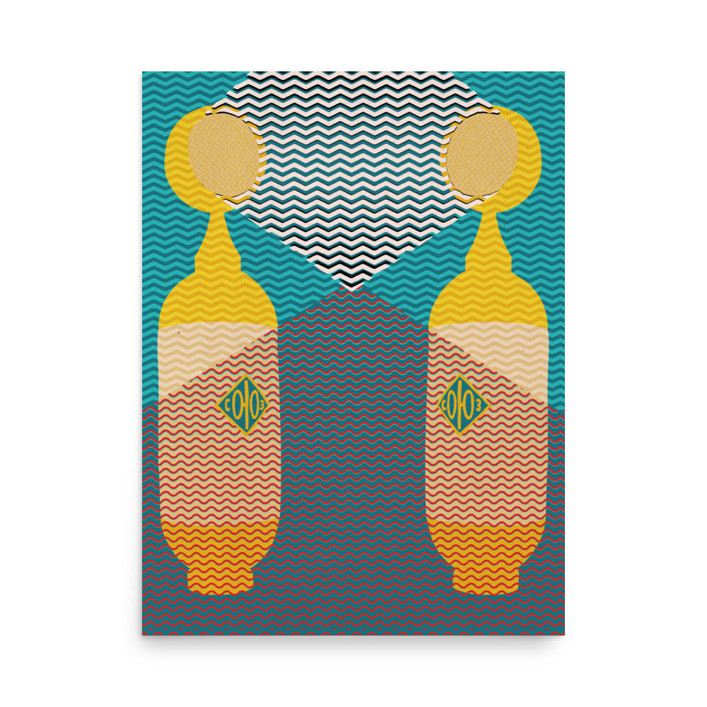 017 Vibes 18" x 24" Print