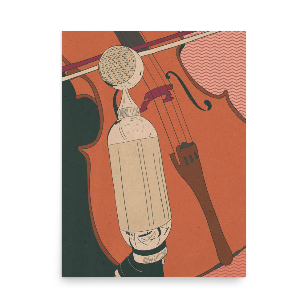 023 Cello Vibes 18" x 24" Print
