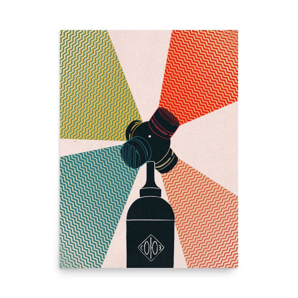 013 Ambisonic Vibes 18" x 24" Print