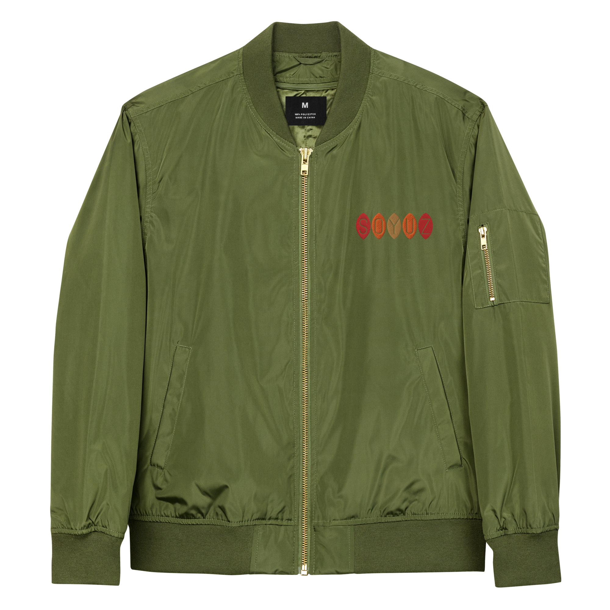 3 Leaf Premium Recycled Bomber Jacket