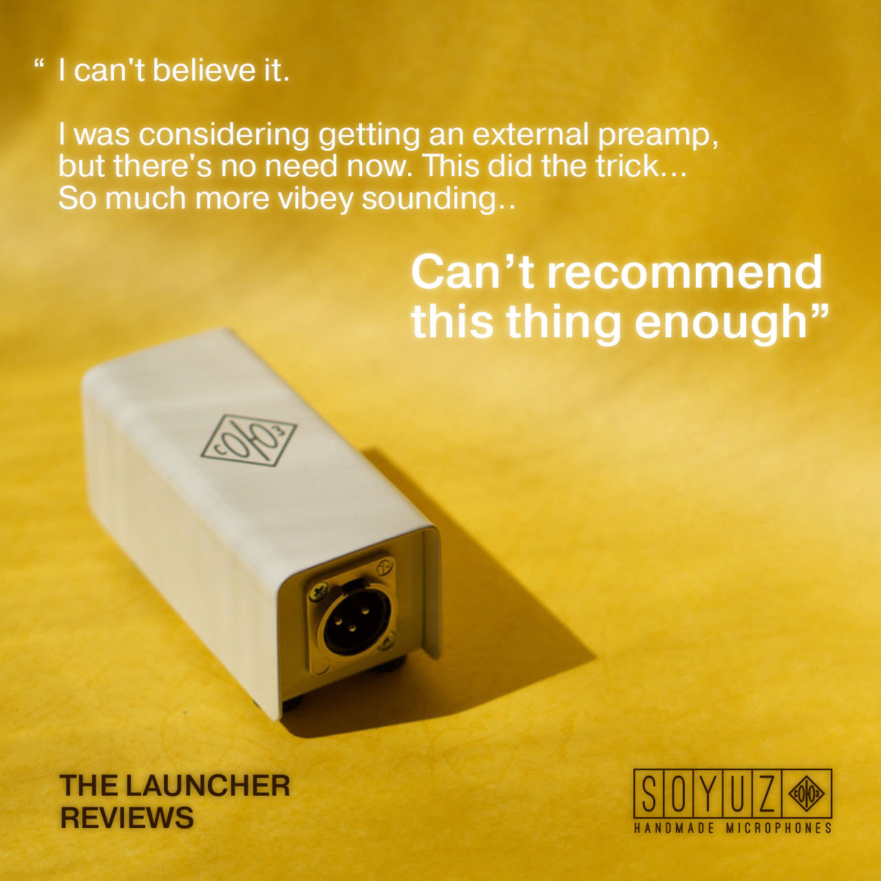 The Launcher: In-line Microphone Preamplifier