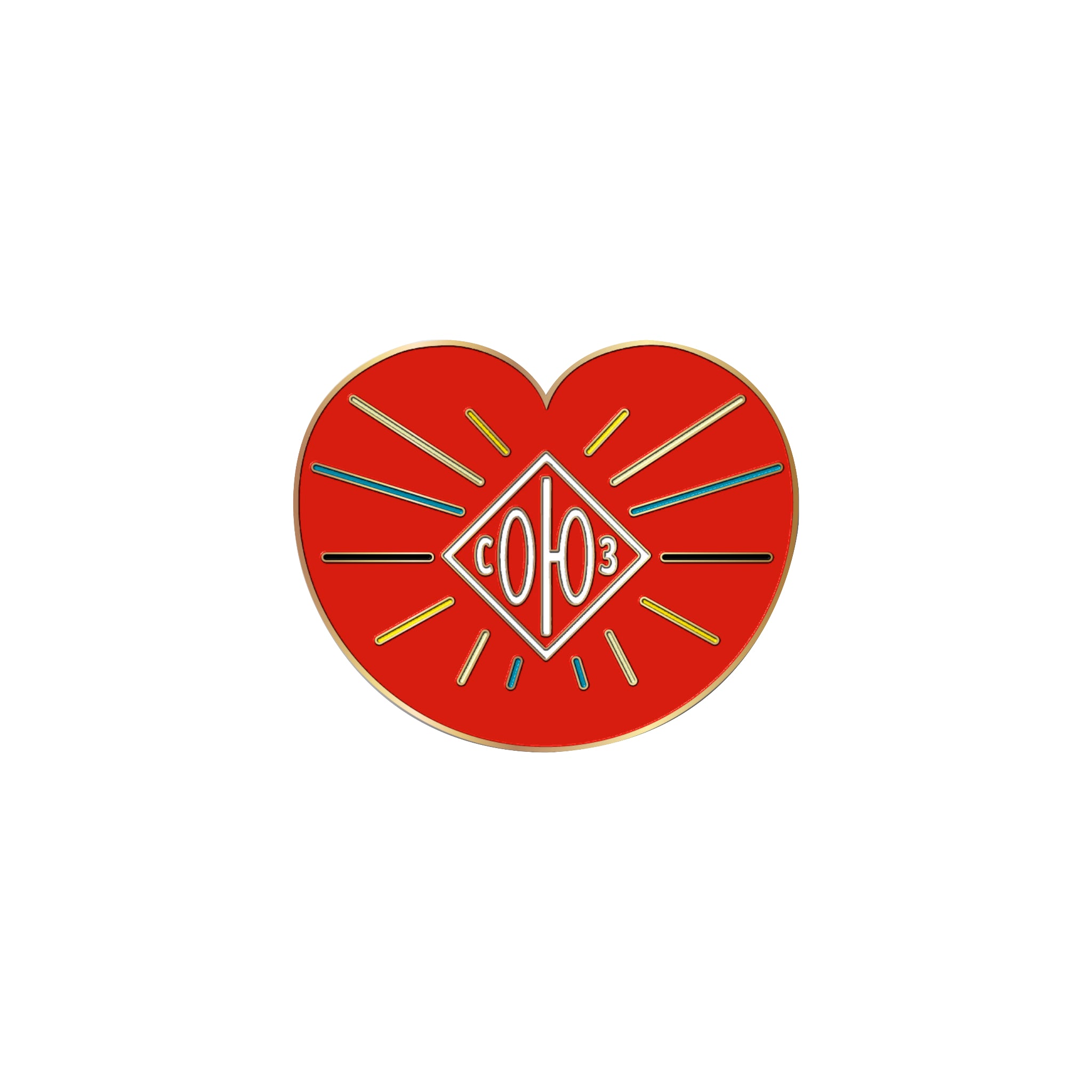 Limited Edition Soyuz Cardioid Heart Enamel Pin